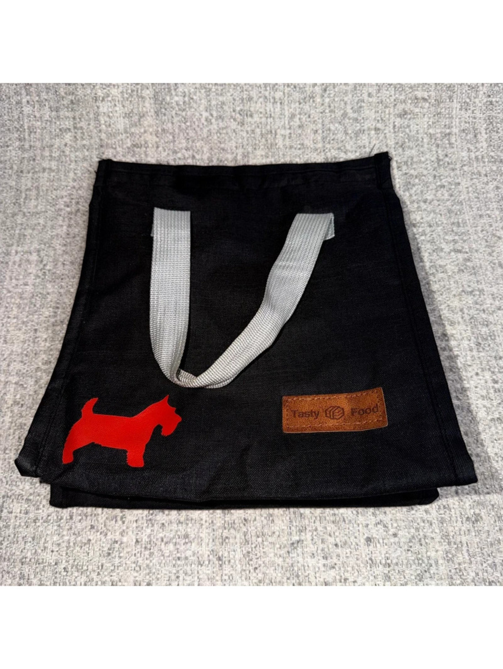 Tasty Food Insulated Lunch Bag Scottie Dog Cooler Tote